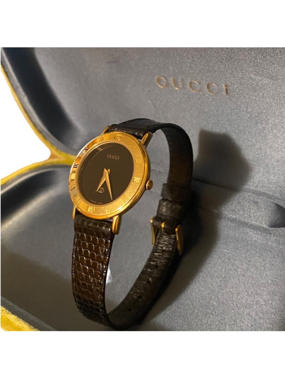 Gucci 3000L 18K plated Watch